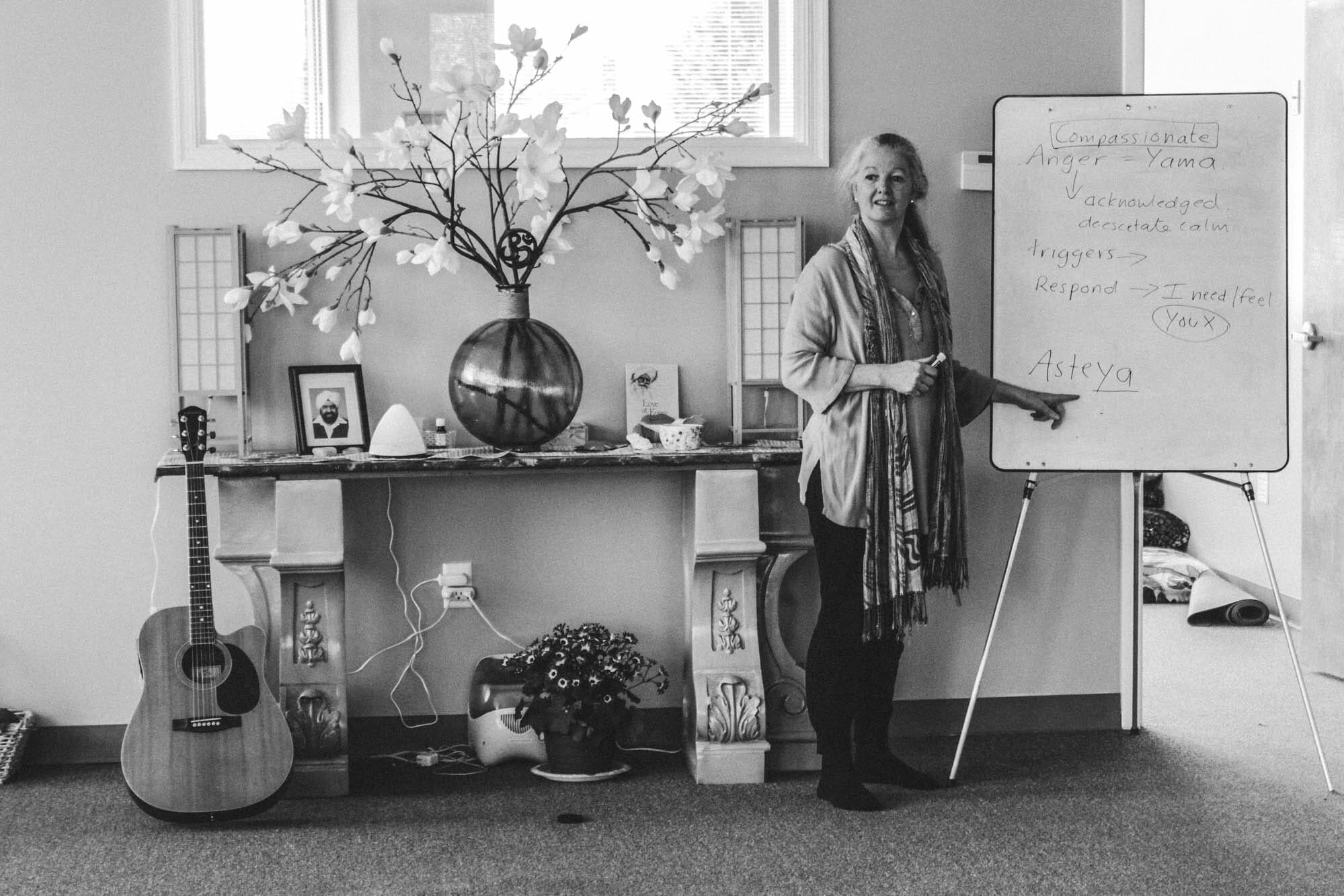 Deborah Bennett yoga teacher Fredericksburg